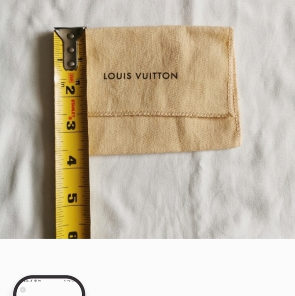 Louis Vuitton small wallet accessories dustbag cover - Picture 2 of 3